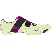 Fizik Chaussures de VTT Vento Ferox Carbon, couleur jaune, pointure européenne 47, pour homme, couleur jaune, pointure européenne 47