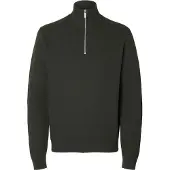 Selected Dane Half Zip Sweater Vert 2XL Homme