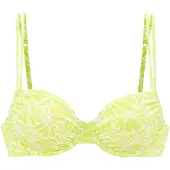 Venice beach Hauts de bikini citron vert / blanc
