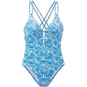 Venice beach Maillot de bain bleu / blanc