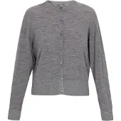 Dreimaster Cardigan gris chiné