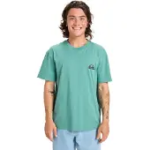 Quiksilver T-shirt Ev Mini Logo hommes - Vert - EU M
