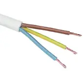 Rautronic Gaine PVC H03VV-F, 3G0,75, 50 m, blanc