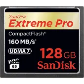 SanDisk CF 128GB Extreme Pro 160Mo/s
