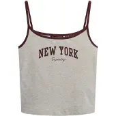 Superdry Essential Branded Sleeveless T-shirt Gris XL Femme