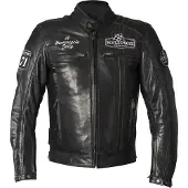 Helstons Veste en cuir de moto Indy, noir, L