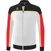 Erima Change Veste De Présentation Hommes - Blanc / Noir / Rouge | Taille: 3XL