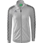 Erima Veste de survêtement Essential Team Gris clair chiné/gris ardoise - 40