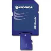Garmin Naeu646l Europe/central&west Navionics+ Micro Sd/sd Card Map Multicolore