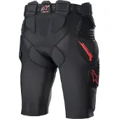 Alpinestars Shorts De Protection Bionic Pro Black Red, Taille: XXL