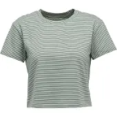 Black Diamond T-shirt à rayures femme BD Crop
