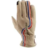 Helstons Freedom Woman Leather Gloves Beige XS-S Femme