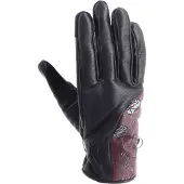 Helstons Flower Leather Gloves Noir XS Homme