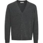 Casual Friday Vestes en maille 'Karl' gris foncé