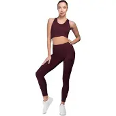 Lonsdale Maribel Leggings Rouge M Femme