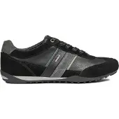 Geox Baskets basses 'Wells' gris foncé / noir