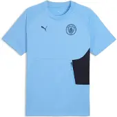 Puma MCFC PUMATECH Pocket Tee - bleu, Taille:L