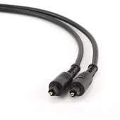 Gembird Toslink, 1m câble audio Noir