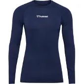 Hummel T-Shirt fonctionnel bleu foncé / blanc