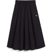 Puma T7 Relaxed Fit Midi Skirt Noir XS Femme