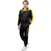 Givova Survêtement Roma - Homme - Football - Noir/Jaune - Taille 4XL