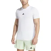Adidas T-Shirt fonctionnel 'Designed For Training' noir / blanc
