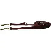 Kentucky Velvet Dog Leash 20 Mm Marron 200 cm