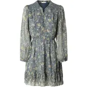 Pepe Jeans pour femme. PL9537690 Robe Londyn bleue (XS), Casuel, Polyester, Manche longue