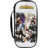 My Hero Academia Housse de protection et de transport pour les consoles Nintendo Switch, Switch Lite et Switch OLED - Rangement pour 8 jeux - Blanc