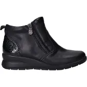 Rieker Boots 'Enkellaarsjes Plat' noir