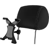 Qoltec 51224 Support de voiture pour table, Support de tablette, Noir