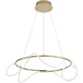 Nova Luce Tiriac LED Lampe à suspendre en métal Ø 70cm