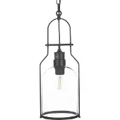 Beliani Lampe pendante en métal noir Bashilo Lumarko