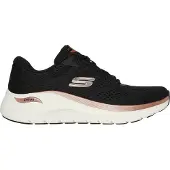 SKECHERS Chaussure à lacets 'ARCH FIT 2.0' brocart / noir