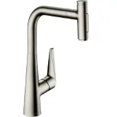 Hansgrohe Talis Select M51 mitigeur de cuisine 300, douche extractible, 2 jets, 72823800