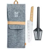 ØYO Oyo Duo Hiking BBQ Set, ensemble de grillades, gris