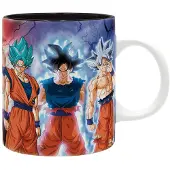Dragon Ball Tazza Dragon Ball Super - Goku Transformatons - 320ml Subli, Tasse, Multicolore