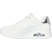 SKECHERS Baskets basses 'Uno Golden Air' blanc