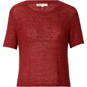ONLY Pull-over 'ONLSunny' rouge rouille