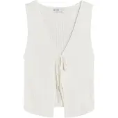 Bershka Tops en tricot blanc