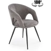 Halmar Chaise K550 gris cendré