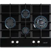 CATA Lcib 6031 Bk Cuisinière à gaz 4 brûleurs bleu bleu One Size