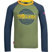 TROLLKIDS Preikestolen Long Sleeve T-shirt Vert 164 cm Enfants