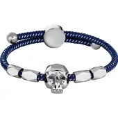 Police Pj26554bln02 Bracelet Argenté Homme