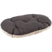 Ferplast Coussin pour animaux Relax 100 x 63 cm, coton/violet-marron