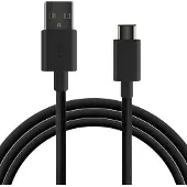 Ksix USB-A vers USB-C Câble de charge et de données 12 W, 1 m, noir