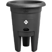 Elho Pot de Plante Elho Noir en Plastique - Ø 33 cm Rond
