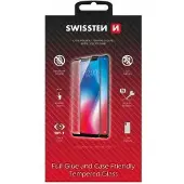 Swissten CASE FRIENDLY glass Samsung Galaxy S23 5G black (Samsung Galaxy A23 5G), Téléphone portable : film de protection, Noir