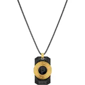 Police Pj.26567psg Necklace Doré Homme
