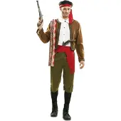 MOM Bandit Men Costume Marron M-L Enfants